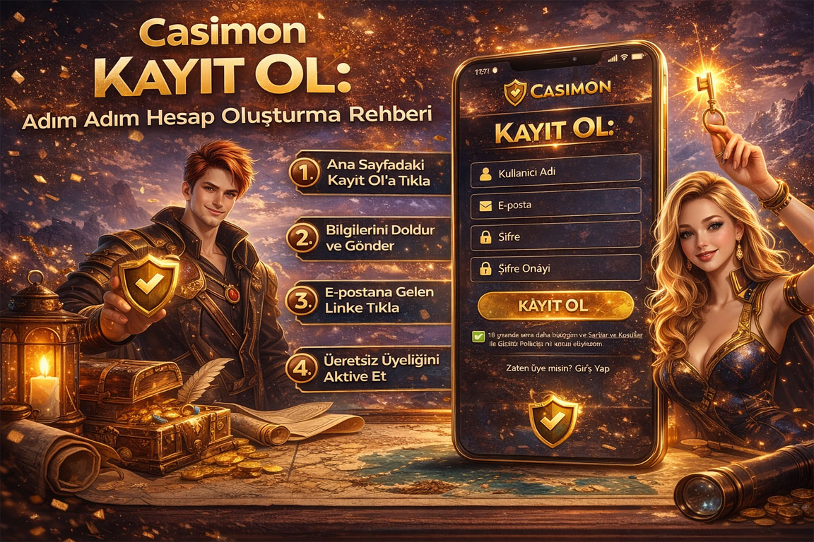 Casimon Kayıt Ol: Adım Adım Hesap Oluşturma Rehberi - Casimon Blog